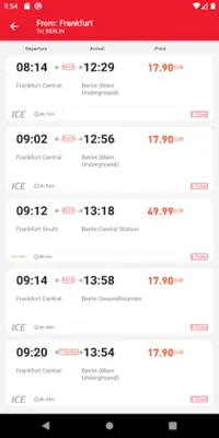 Xmove - Train&Bus Booking android App screenshot 14